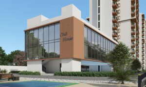 Vrushabadri Winter Park residential project exterior view